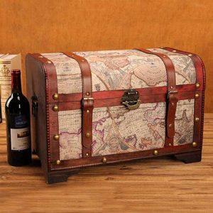 Cofre del tesoro pirata pirateria