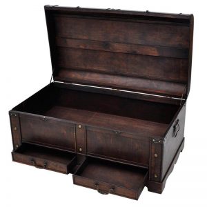 Cofre pirata grande madera