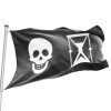 Bandera Pirata del Reloj de Arena