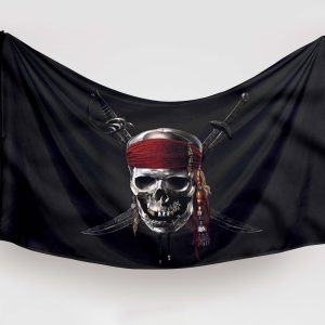 bandera pirata de piratas del caribe