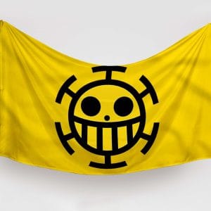 bandera pirata trafalgar law one piece
