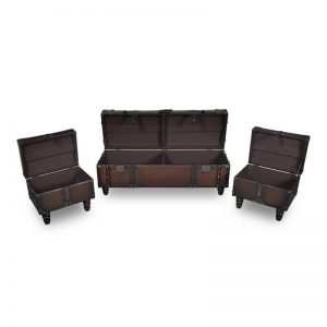 cofres de madera decorados estillo pirata