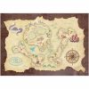 mapa del tesoro pirata para niños