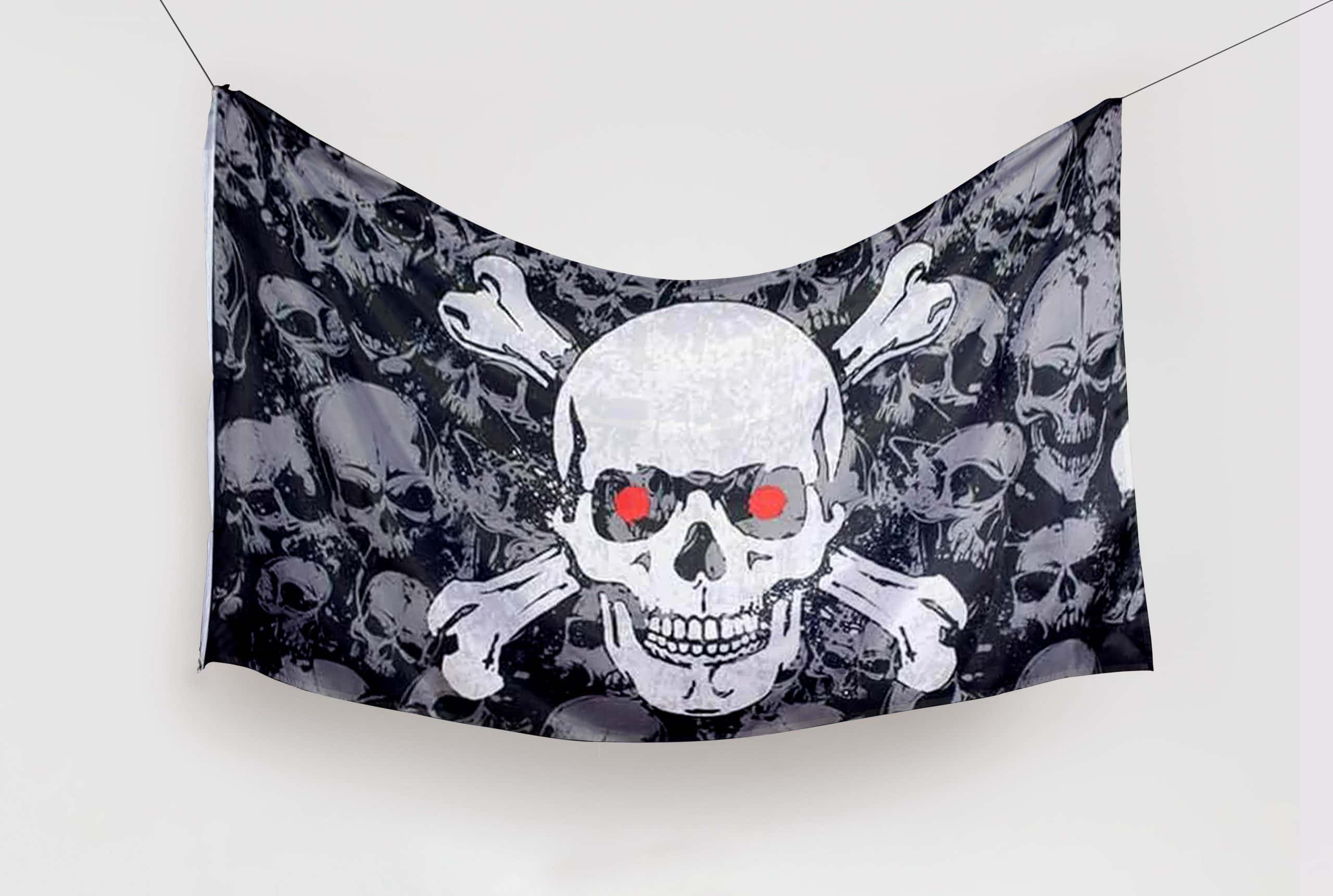 Bandera Calavera Pirata Bandera Calavera Pirata