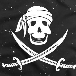Bandera Pirata Calavera Niño