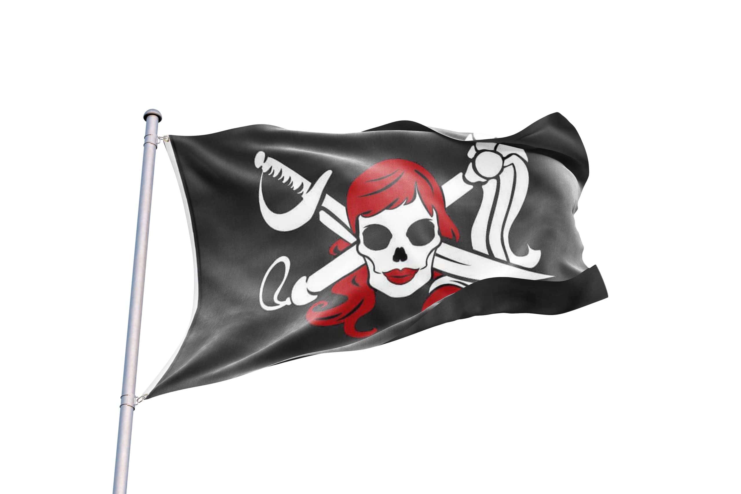 Bandera-Pirata-Chica-para Ninas Bandera-Pirata-Chica-para Ninas