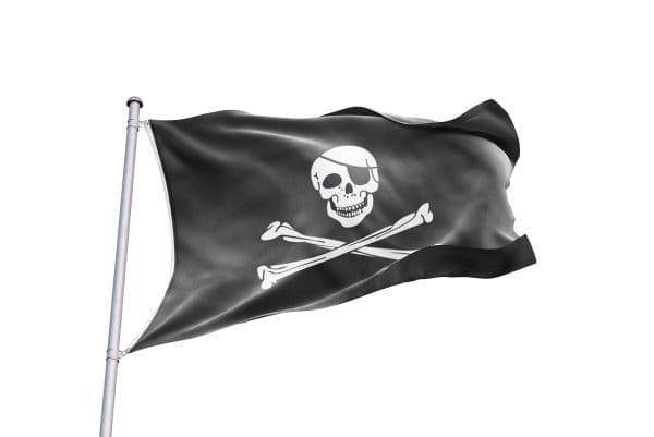 Bandera Pirata de Corsario