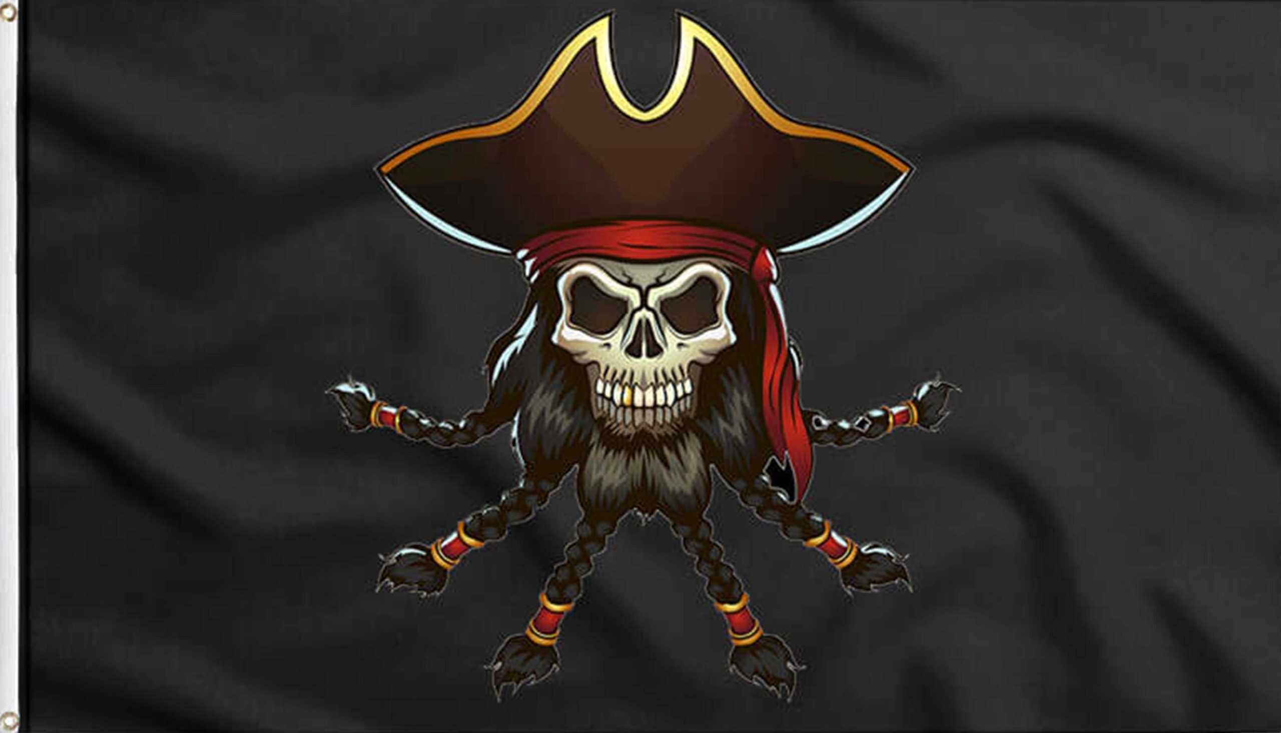 Bandera Pirata de Edward Teach Bandera Pirata de Edward Teach