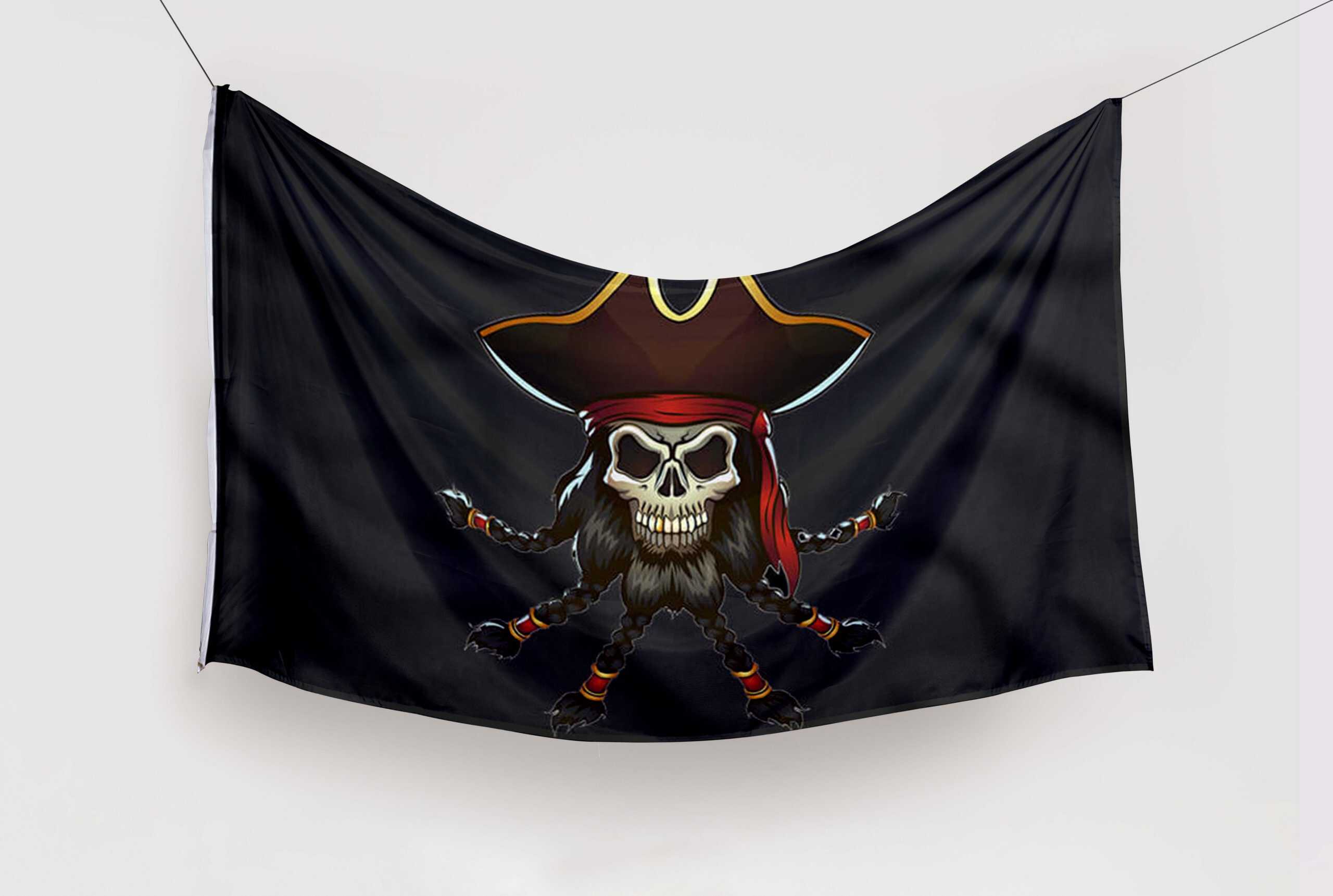 Bandera de Edward Teach Bandera de Edward Teach