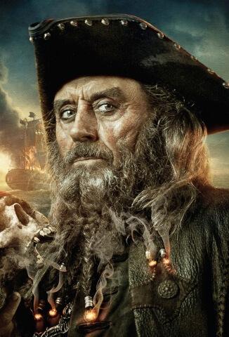 Barbanegra Piratas del Caribe