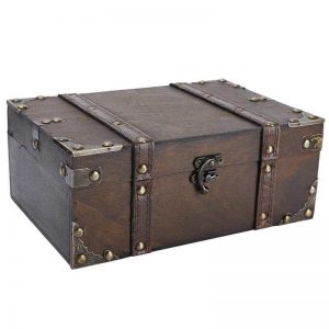 Caja Cofre del Tesoro Baul Pirata