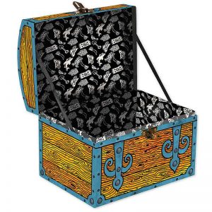 Cofre del Tesoro Pirata Infantil Baul