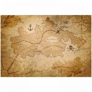 El Mapa de los Piratas Legendarios