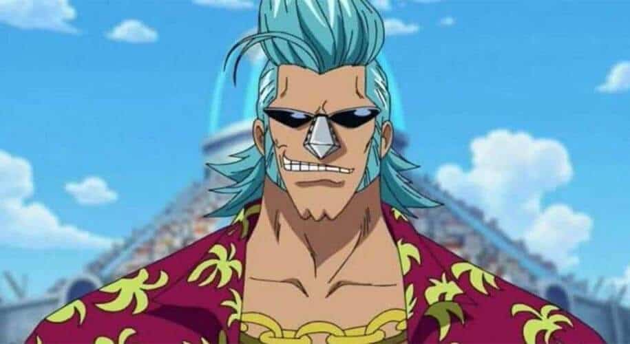 Franky el carpintero de la tripulación de Luffy