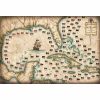 Mapa Piratas del Caribe