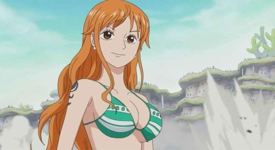 Nami el navegante de la tripulación de Luffy