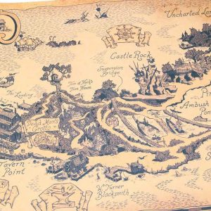 Pergamino Mapa Pirata