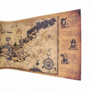 Pergamino Mapa del Tesoro