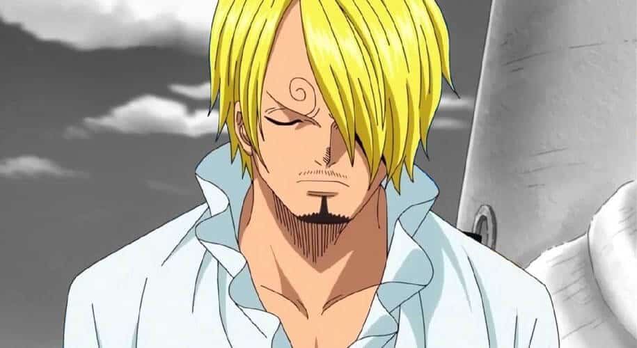 Sanji el cocinero de la tripulación Luffy