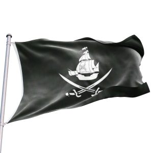 bandera de barco pirata