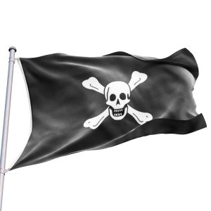 Bandera pirata Richard Worley