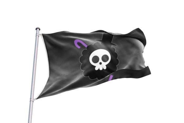 bandera pirata brook one piece