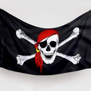 bandera pirata capitan skull