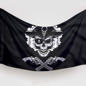 jolly roger con pistola