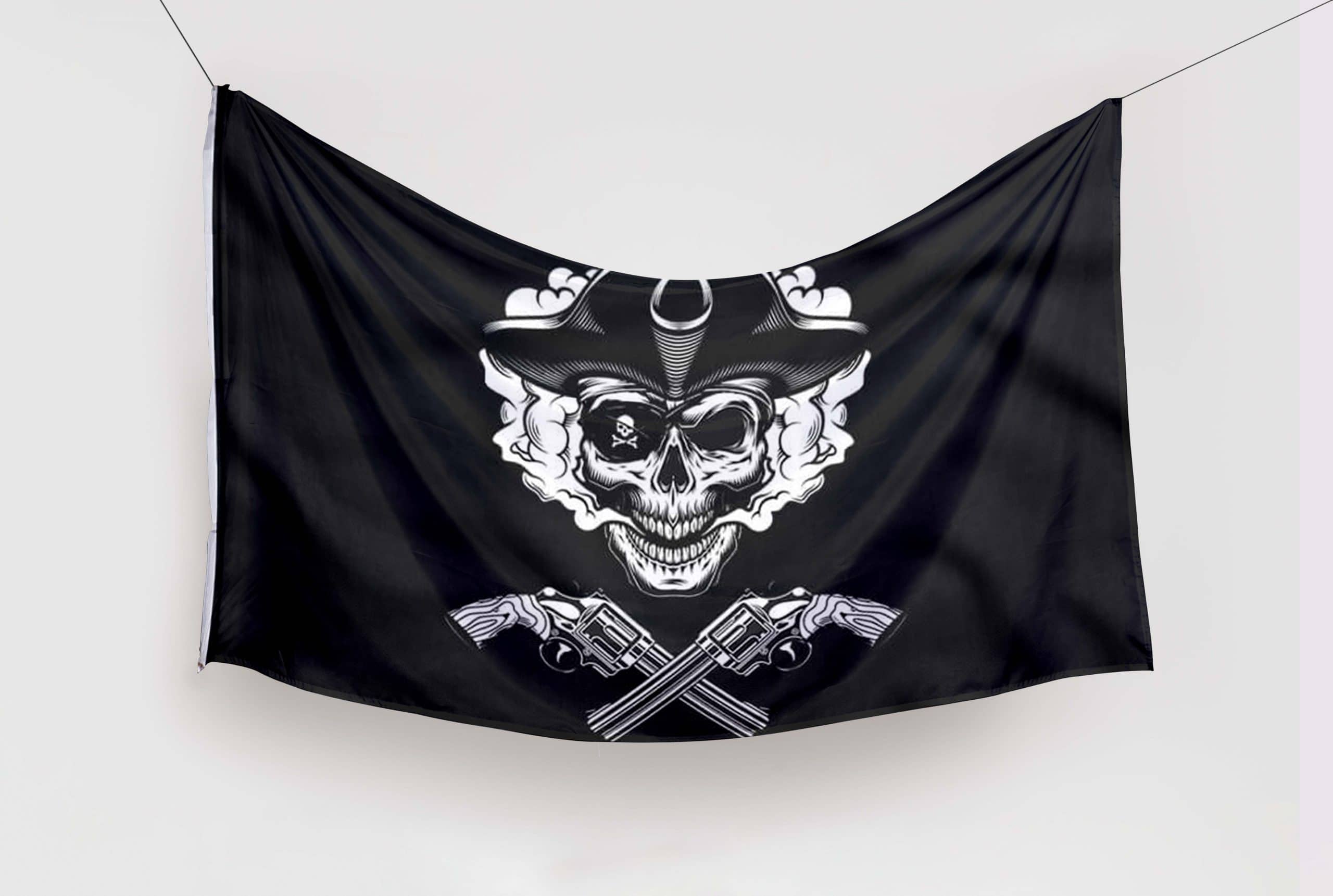 jolly roger con pistola jolly roger con pistola