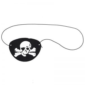 Parche en el Ojo Pirata Infantil (10 unidades)