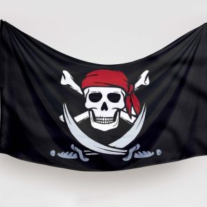Bandera Corsaria de Cazador de Tesoros