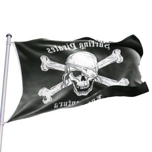 Bandera Pirata Free Surfer
