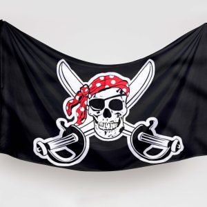 Bandera-Pirata-Negra-del-Capitán-Skull