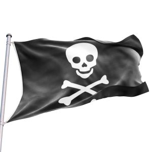 Bandera Pirata Peligro de Muerte