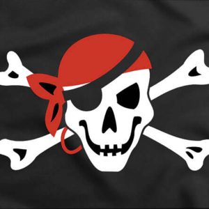 Bandera-Pirata-de-Bufanda-Roja-Jolly-Roger