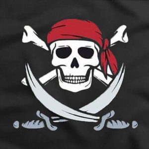 Bandera Pirata de Cazador de Tesoros