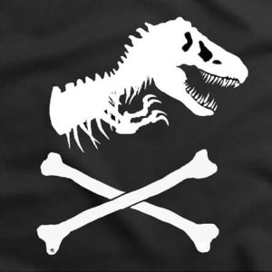 Bandera Pirata de Dinosaurio T.REX