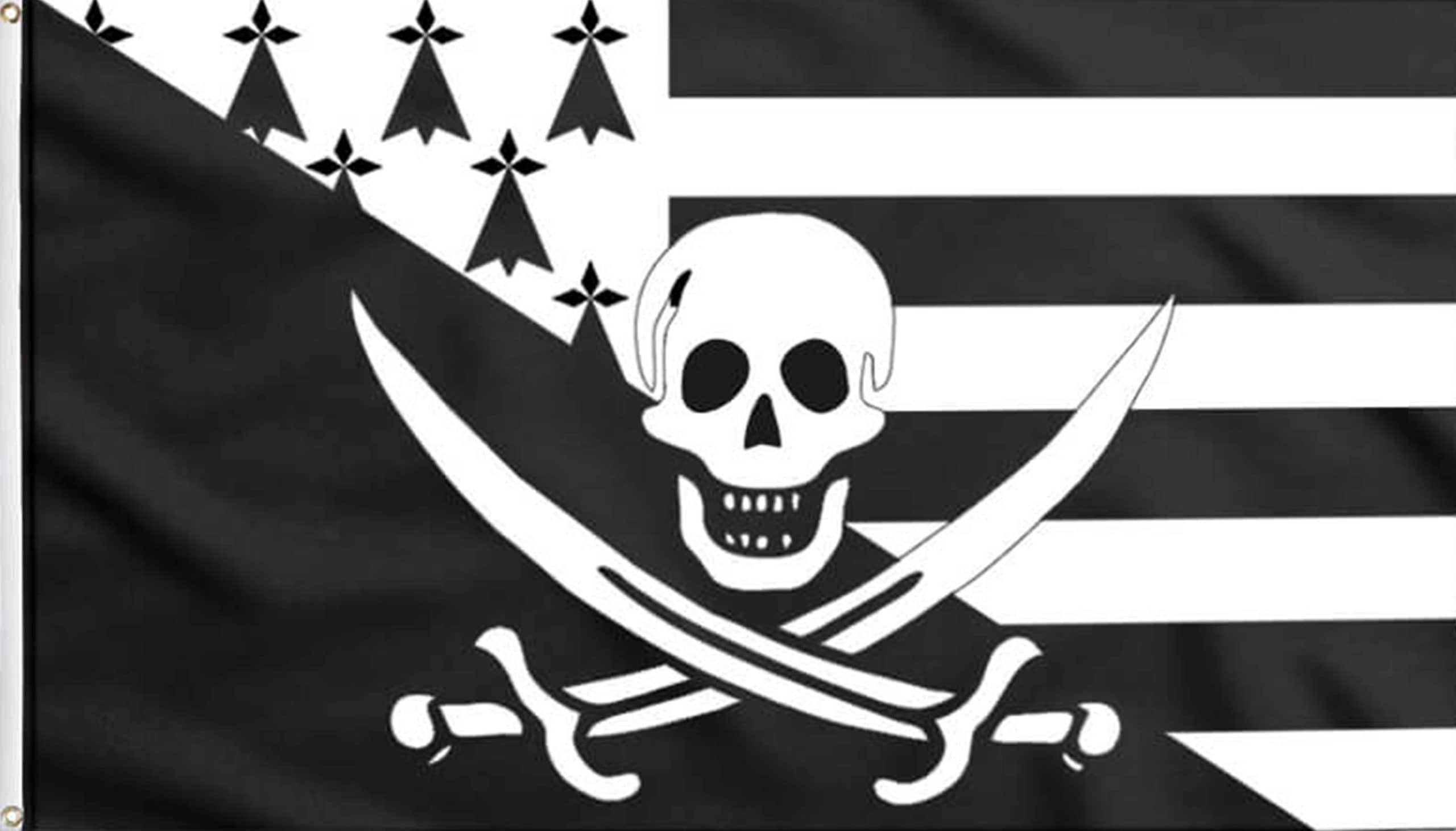 Bandera Pirata de Francia Bandera Pirata de Francia