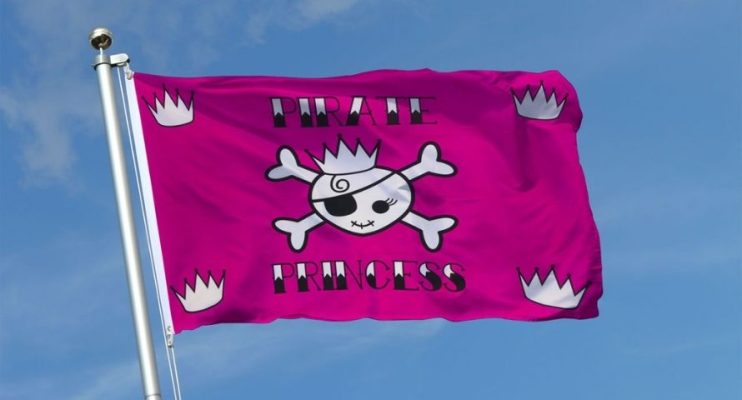Bandera Pirata de la Princesa del Océano