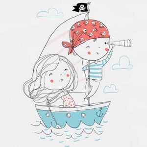 Bandera Pirata infantil