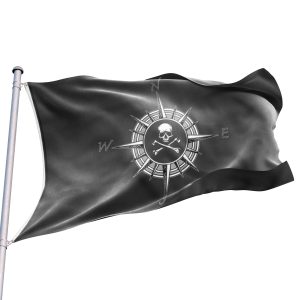 Bandera de la Brújula Pirata