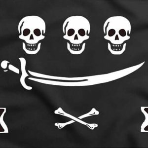 Bandera-pirata-en-la-piratería-tradicional