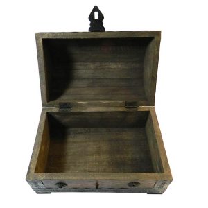 Cofre del Tesoro Histórico de madera