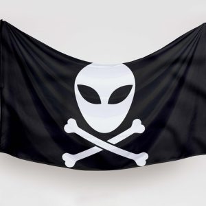 bandera pirata Alienígena