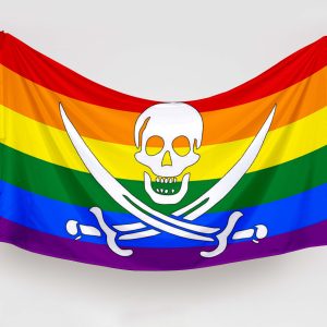 bandera pirata LGBT Gay