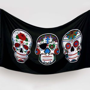 bandera pirata calaveras mexico