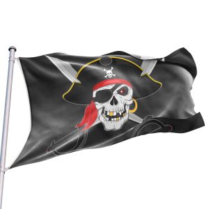 bandera pirata capitan skull