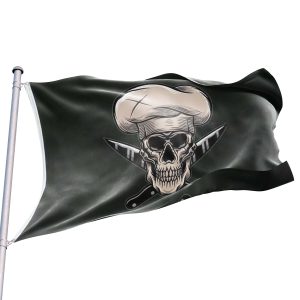 bandera pirata cocinero