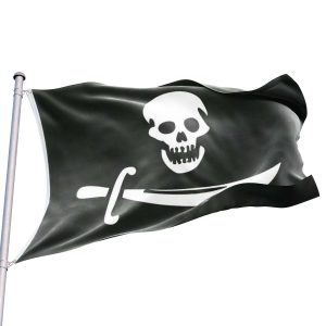 bandera pirata corsario