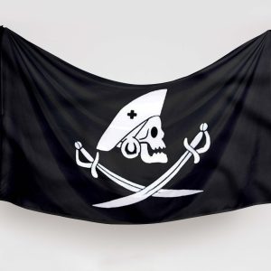 bandera pirata doctora